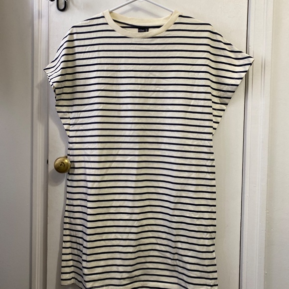 New Icone striped dress, size S  organic cotton - Picture 2 of 4